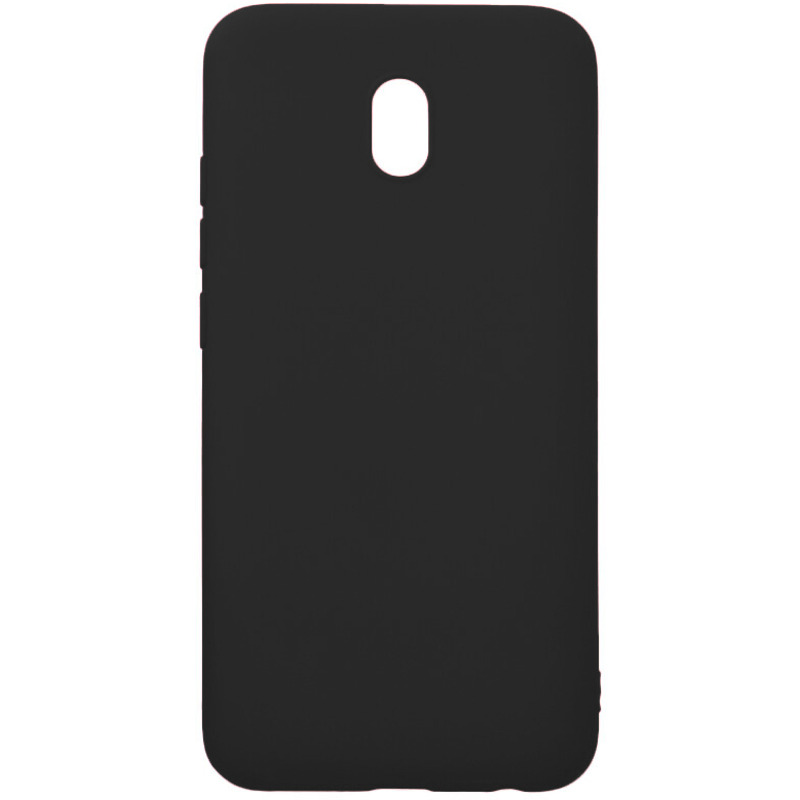 Husa Cover Senso Silicon Soft Mat pentru Xiaomi Redmi 8A Negru thumb