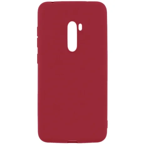 Husa Cover Senso Silicon Soft Mat pentru Xiaomi Redmi Note 8 Pro Visiniu