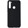 Husa Cover Senso Silicon Soft Mat pentru Xiaomi Redmi Note 8T Negru