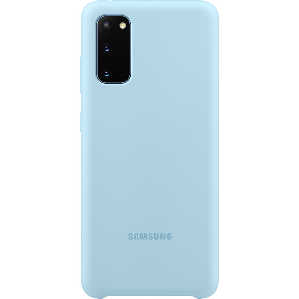 Husa Cover Silicon Samsung pentru Samsung Galaxy S20 Albastru thumb