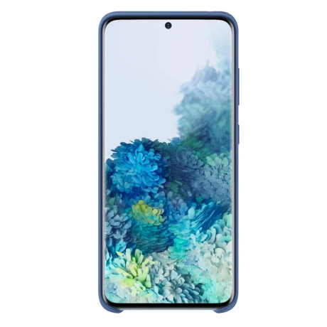 Husa Cover Silicon Samsung pentru Samsung Galaxy S20 Albastru