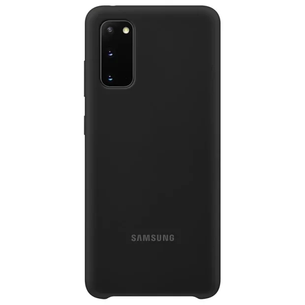 Husa Cover Silicon Samsung pentru Samsung Galaxy S20 Negru