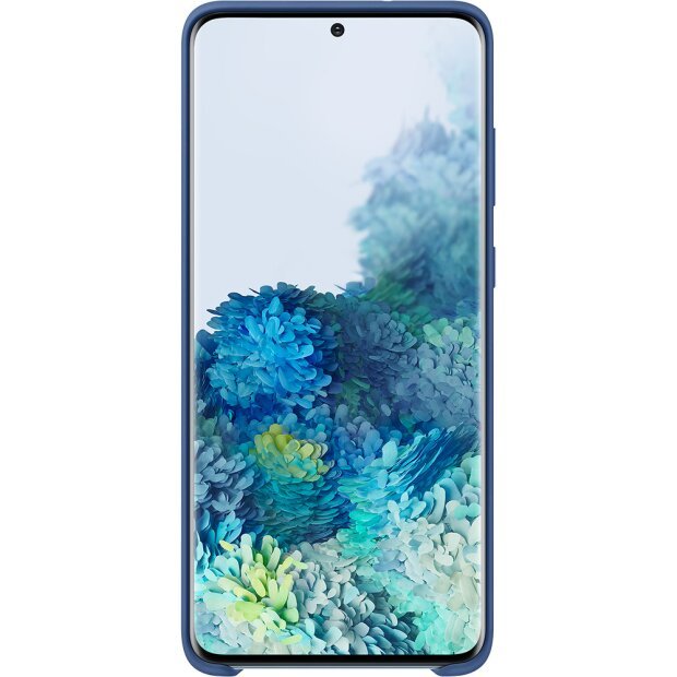 Husa Cover Silicon Samsung pentru Samsung Galaxy S20 Plus Albastru