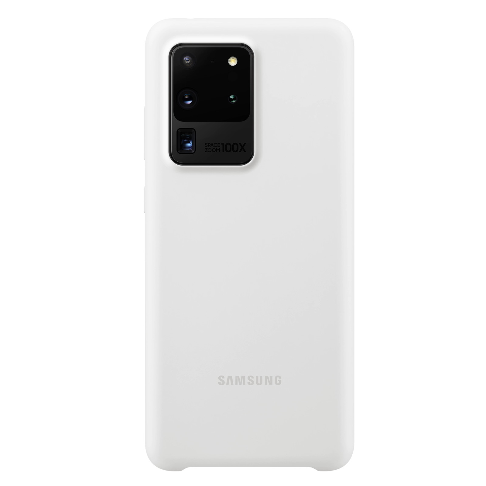 Husa Cover Silicon Samsung pentru Samsung Galaxy S20 Ultra Alb thumb