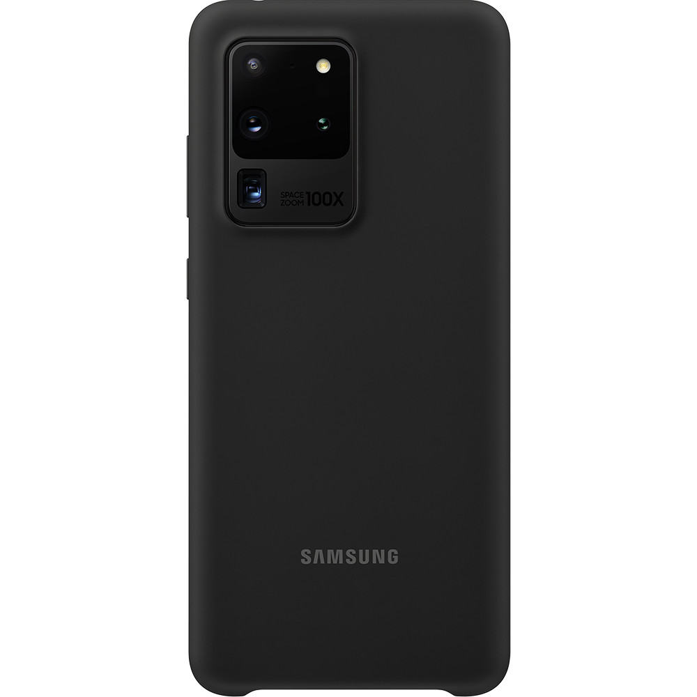 Husa Cover Silicon  Samsung pentru Samsung Galaxy S20 Ultra Negru thumb