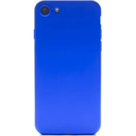 Husa Cover Silicon Slim Mat Pentru Iphone 8/Se 2 Albastru