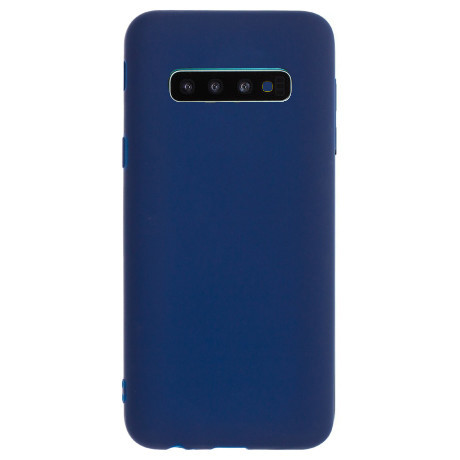 Husa Cover Silicon Slim Mobico pentru Samsung Galaxy S10 Albastru thumb