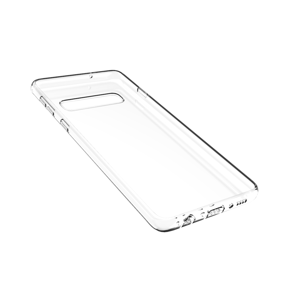 Husa Cover Silicon Slim Mobico pentru Samsung Galaxy S10 Transparent thumb