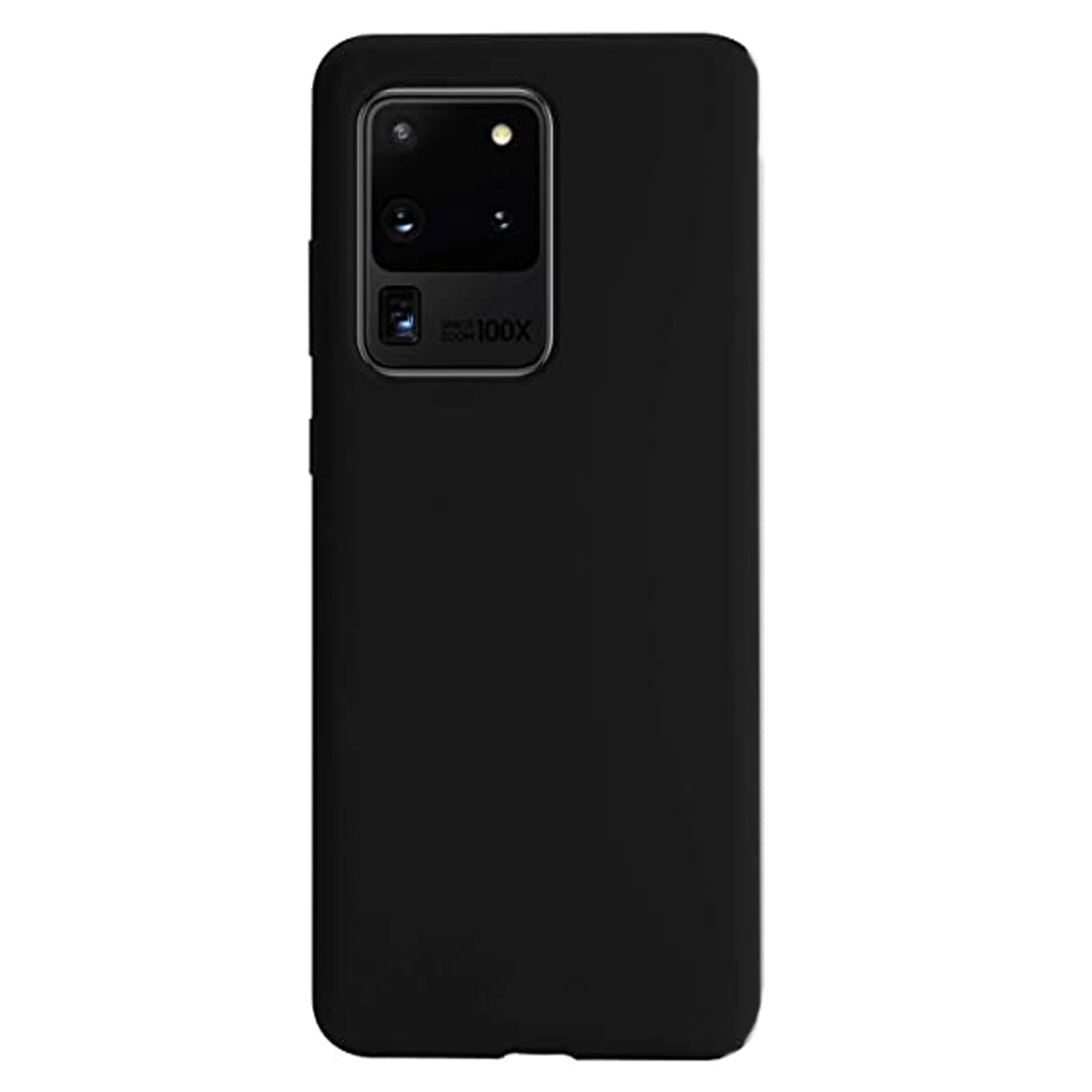 Husa Cover Silicon Slim Mobico pentru Samsung Galaxy S20 Ultra Negru thumb