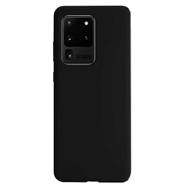 Husa Cover Silicon Slim Mobico pentru Samsung Galaxy S20 Ultra Negru