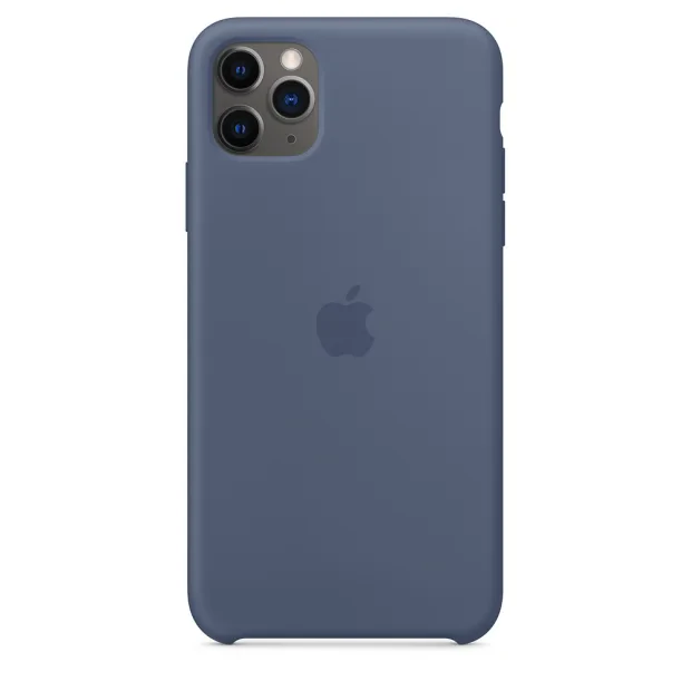 Husa Cover Silicone Apple pentru iPhone 11 Pro Max Albastru