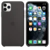 Husa Cover Silicone Apple pentru iPhone 11 Pro Max Negru