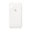Husa Cover Silicone Apple pentru iPhone Xs Max  Alb