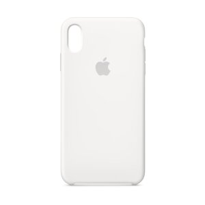 Husa Cover Silicone Apple pentru iPhone Xs Max  Alb