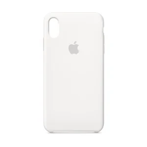 Husa Cover Silicone Apple pentru iPhone Xs Max  Alb