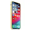 Husa Cover Silicone Apple pentru iPhone XS Max MUJR2ZM/A Yellow