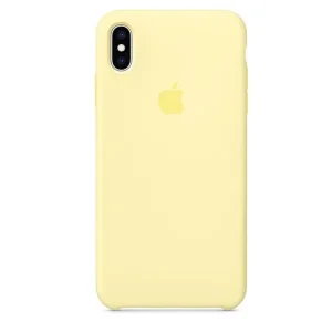 Husa Cover Silicone Apple pentru iPhone XS Max MUJR2ZM/A Yellow