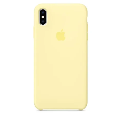 Husa Cover Silicone Apple pentru iPhone XS Max MUJR2ZM/A Yellow