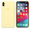 Husa Cover Silicone Apple pentru iPhone XS Max MUJR2ZM/A Yellow