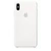 Husa Cover Silicone Apple pentru iPhone X/XS MRW82ZM/A White