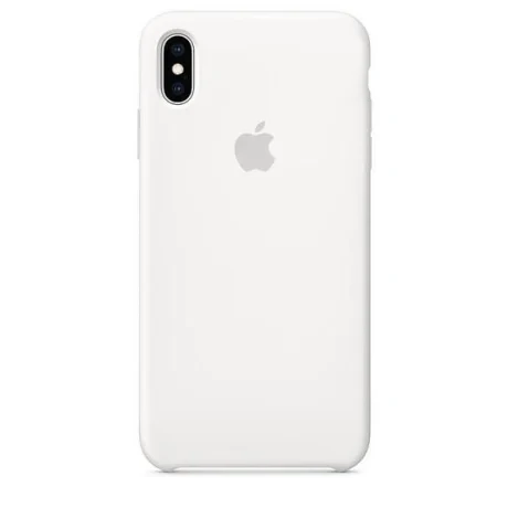 Husa Cover Silicone Apple pentru iPhone X/XS MRW82ZM/A White