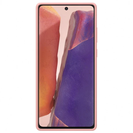 Husa Cover Silicone Copper Samsung pentru Samsung Galaxy Note 20  Brown