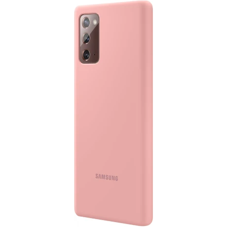 Husa Cover Silicone Copper Samsung pentru Samsung Galaxy Note 20  Brown