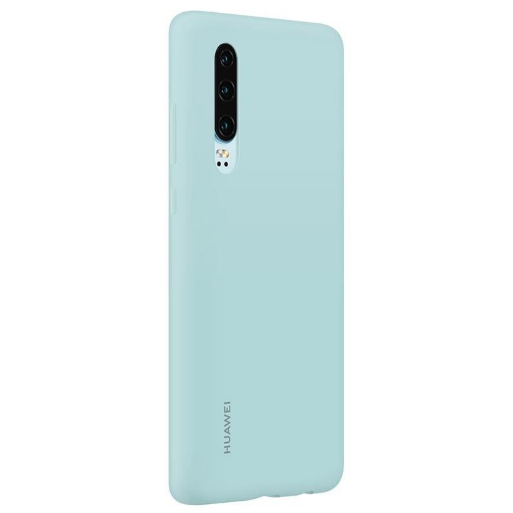 Husa Cover Silicone Huawei pentru Huawei P30 Light Blue thumb