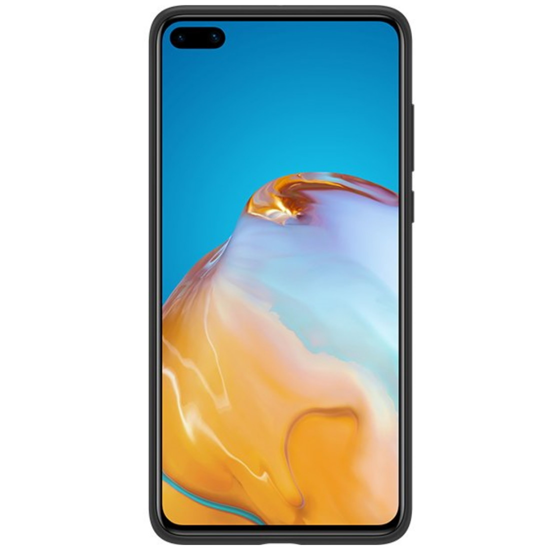 Husa Cover Silicone Huawei pentru Huawei P40 Black thumb