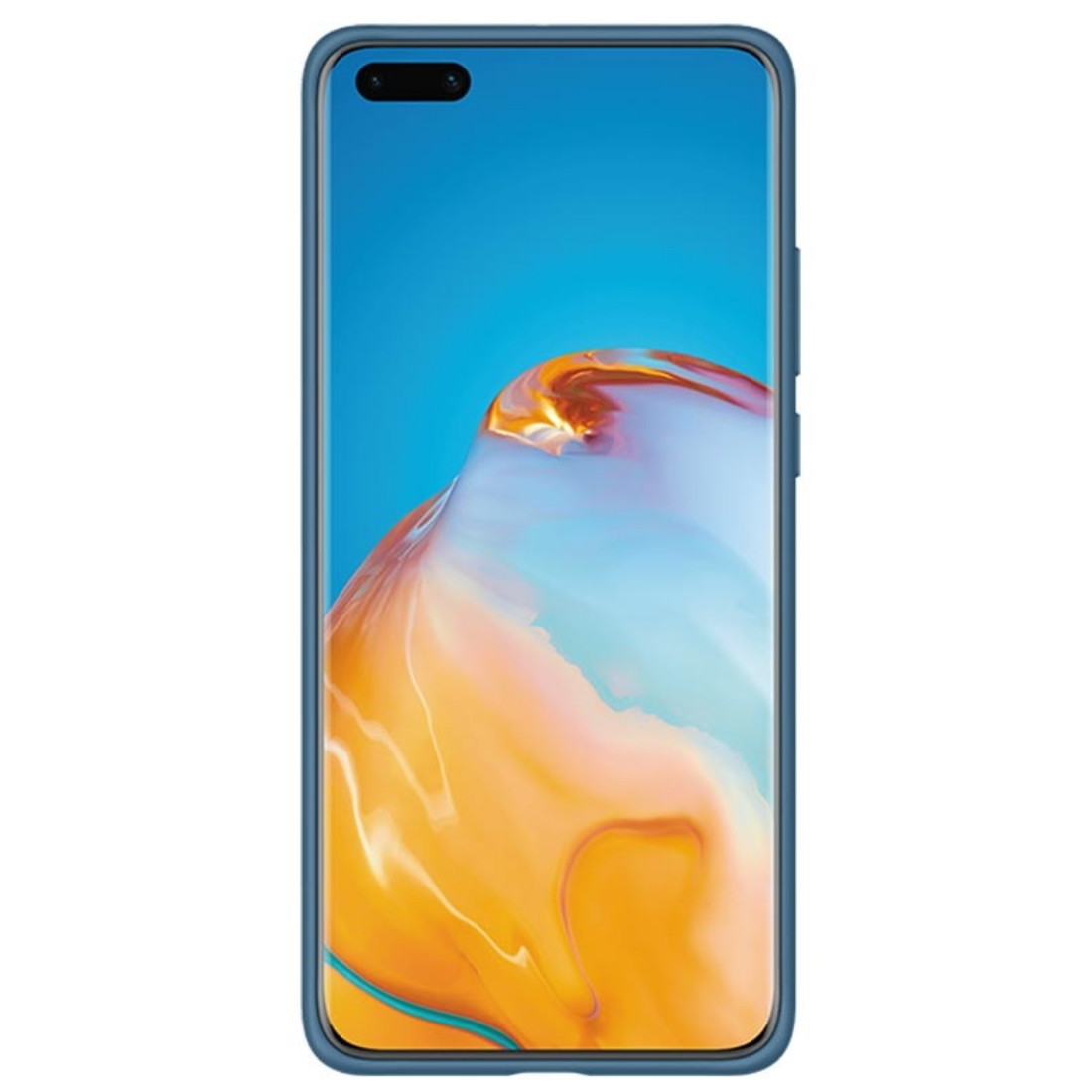 Husa Cover Silicone Huawei pentru Huawei P40 Pro Blue thumb