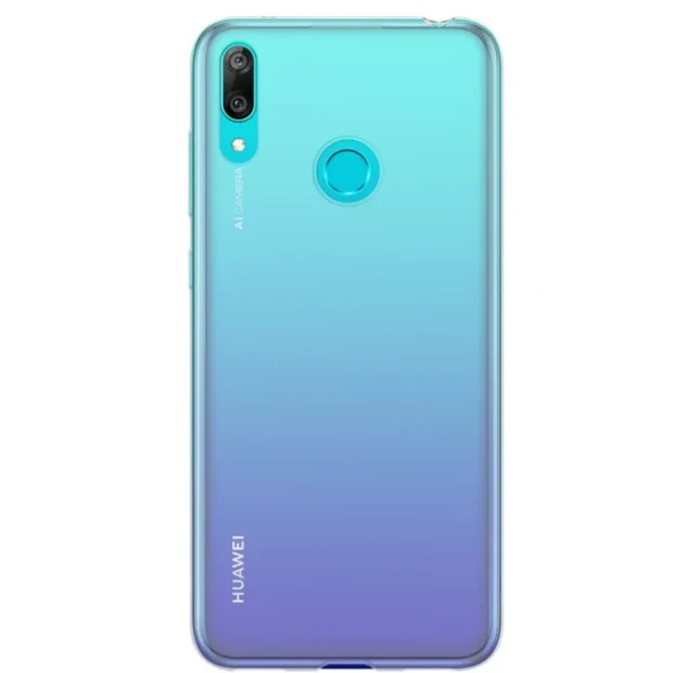 Husa Cover Silicone Huawei pentru Huawei Y7 2019 Clear