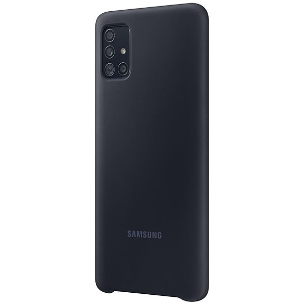 Husa Cover Silicone Samsung pentru Samsung Galaxy A51 Negru thumb
