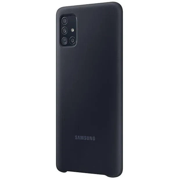 Husa Cover Silicone Samsung pentru Samsung Galaxy A51 Negru