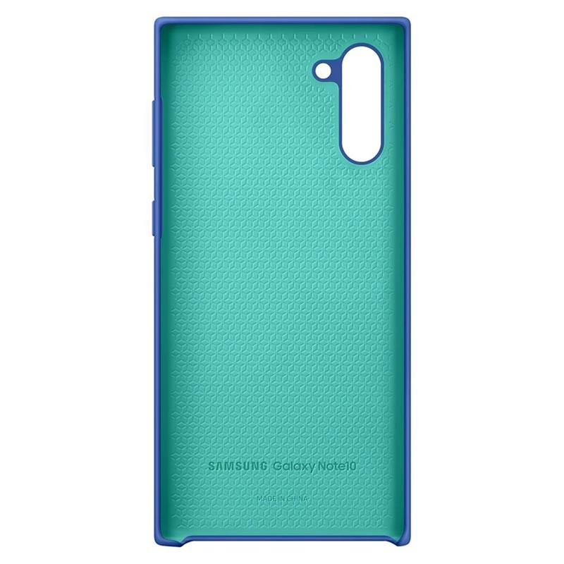 Husa Cover Silicone Samsung pentru Samsung Galaxy Note 10 Albastru thumb