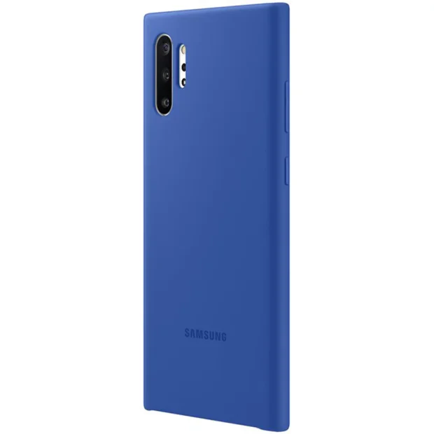 Husa Cover Silicone Samsung pentru Samsung Galaxy Note 10 Plus Albastru