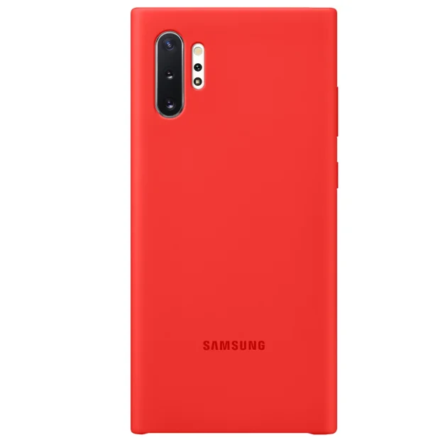 Husa Cover Silicone Samsung pentru Samsung Galaxy Note 10 Plus Rosu