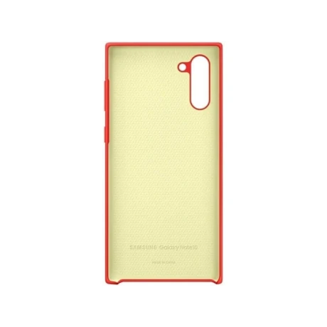 Husa Cover Silicone Samsung pentru Samsung Galaxy Note 10 Rosu