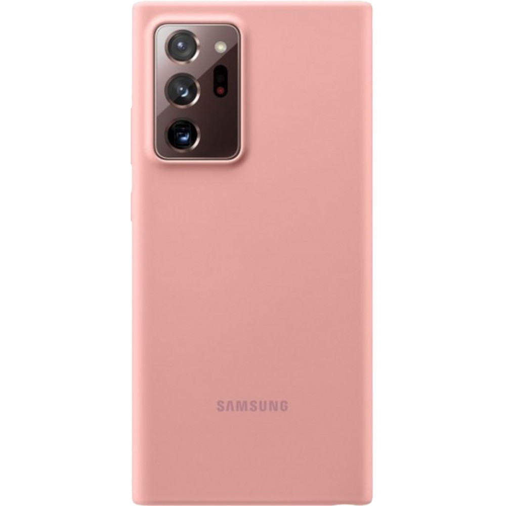 Husa Cover Silicone  Samsung pentru Samsung Galaxy Note 20 Ultra Copper Brown thumb