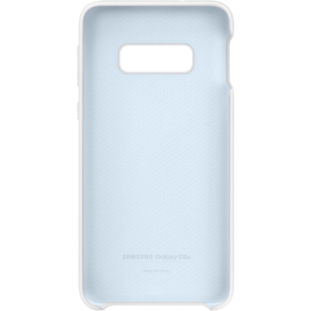 Husa Cover Silicone Samsung pentru Samsung Galaxy S10e Alb thumb