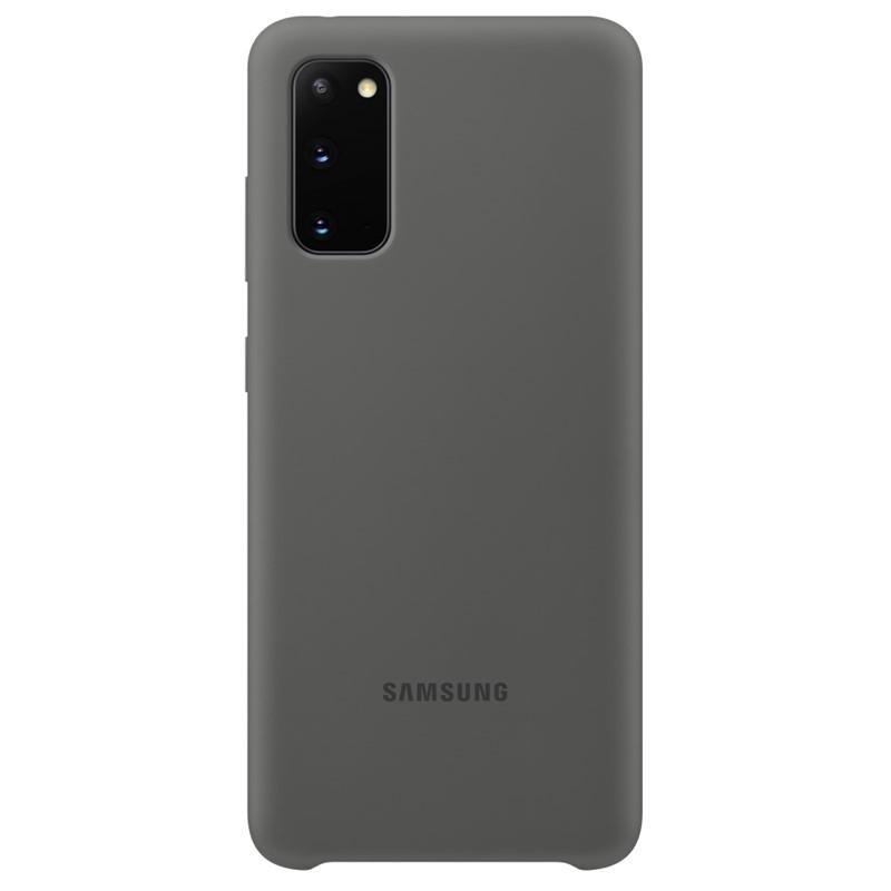 Husa Cover Silicone Samsung pentru Samsung Galaxy S20 Gri thumb