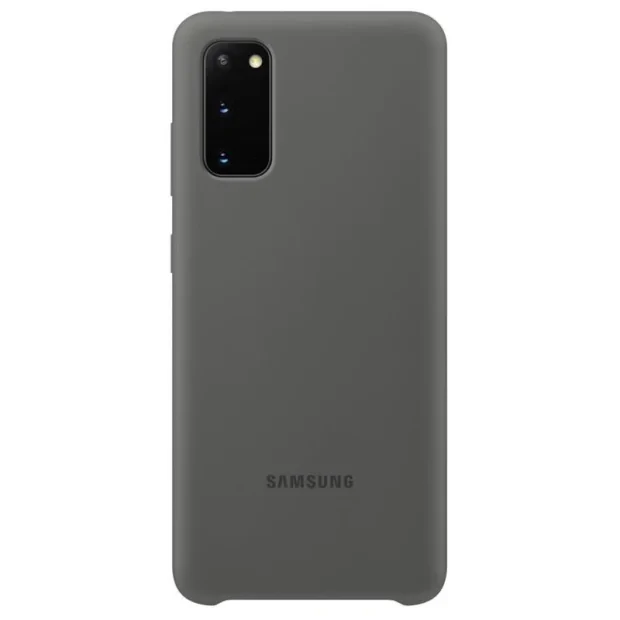 Husa Cover Silicone Samsung pentru Samsung Galaxy S20 Gri