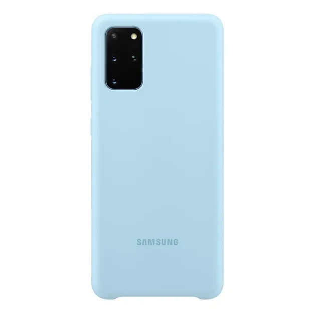 Husa Cover Silicone Samsung pentru Samsung Galaxy S20 Plus Albastru