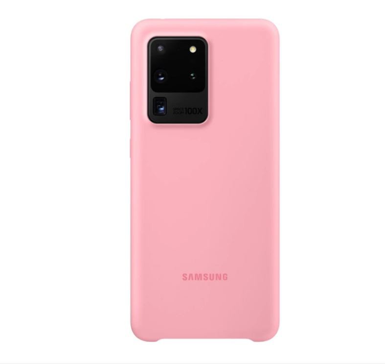 Husa Cover Silicone Samsung pentru Samsung Galaxy S20 Ultra PG988TPEGEU Pink thumb