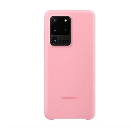 Husa Cover Silicone Samsung pentru Samsung Galaxy S20 Ultra PG988TPEGEU Pink