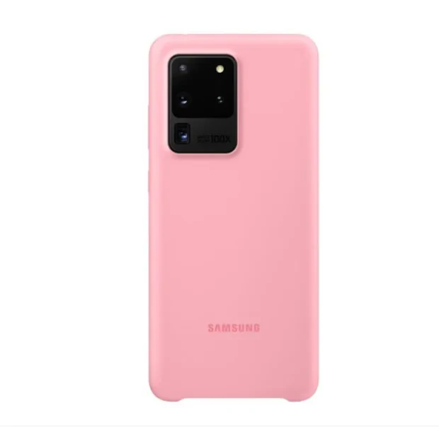 Husa Cover Silicone Samsung pentru Samsung Galaxy S20 Ultra PG988TPEGEU Pink