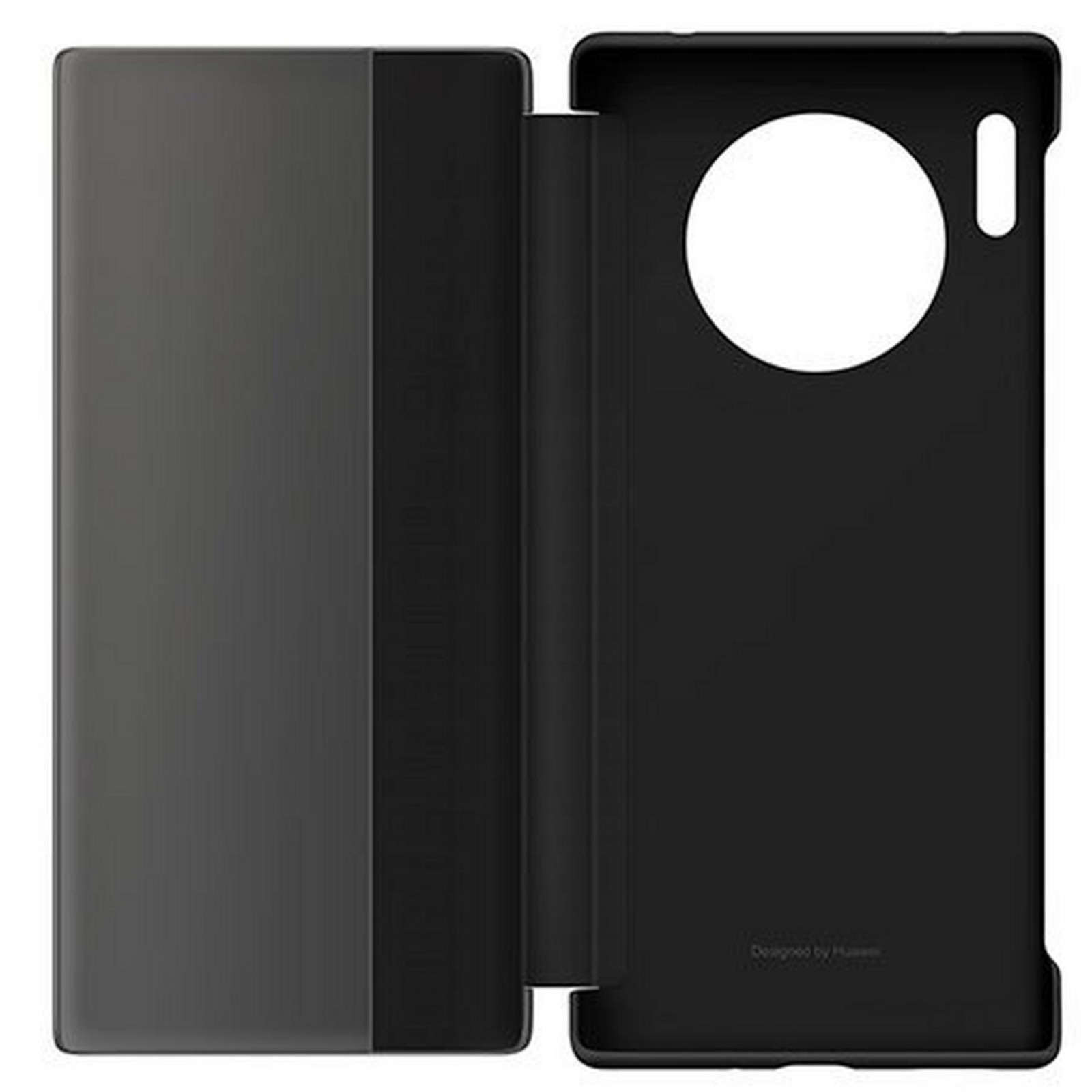 Husa Cover Smart Flip View Huawei pentru Huawei Mate 30 Pro Negru thumb