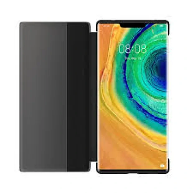 Husa Cover Smart Flip View Huawei pentru Huawei Mate 30 Pro Negru