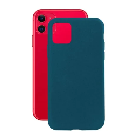 Husa Cover Soft Ksix Eco-Friendly pentru iPhone 11 Pro Max Albastru