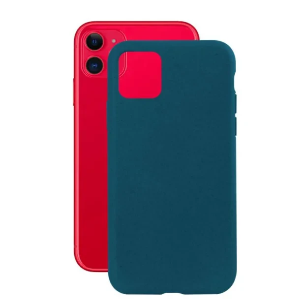 Husa Cover Soft Ksix Eco-Friendly pentru iPhone 11 Pro Max Albastru