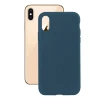 Husa Cover Soft Ksix Eco-Friendly pentru iPhone Xs Max Albastru